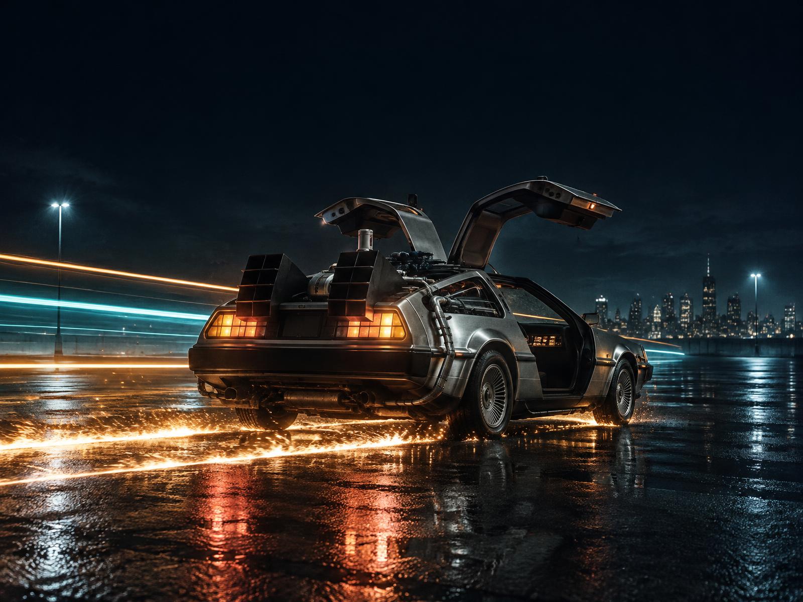 The Time Machine, illustrative replica vehicle image